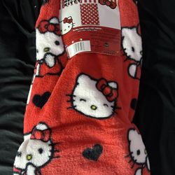Hello Kitty Valentines Blanket !!! 2025!