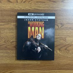 A Working Man 4K UHD Blu-ray Combo Pack (4K UHD Blu-ray + Digital Code)