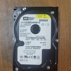 Western Digital


WD800

Enhanced IDE Hard Drive
