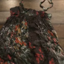 Spaghetti, strap side tie, very soft