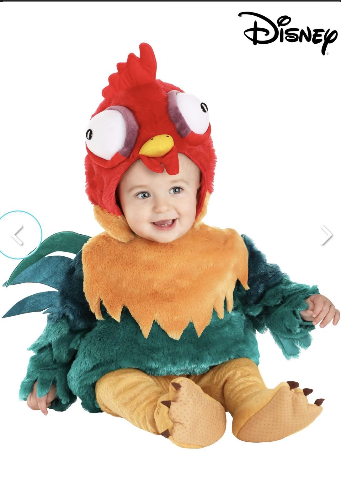 Disney Hei Hei Moana Infant Costume 9-12 Months