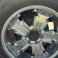 Biggs 20 In Chrome Runs And Wrangler Tires 