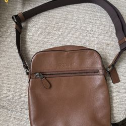Coach leather Messenger Bag