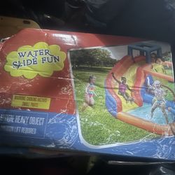 Water Fun Slide Comes With Pump 