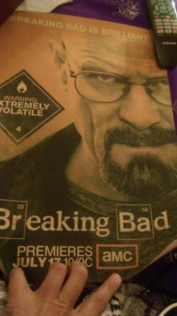 BRWAKING BAD PROMO POSTER