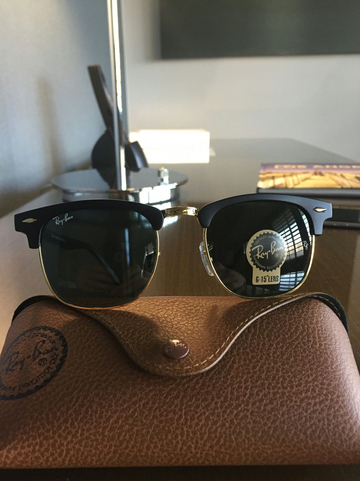 Brand New Authentic RayBan Clubmaster Sunglasses