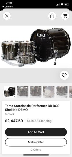 Tama Starclassic Bubinga/Birch Black Clouds Silver linings lacquer finish