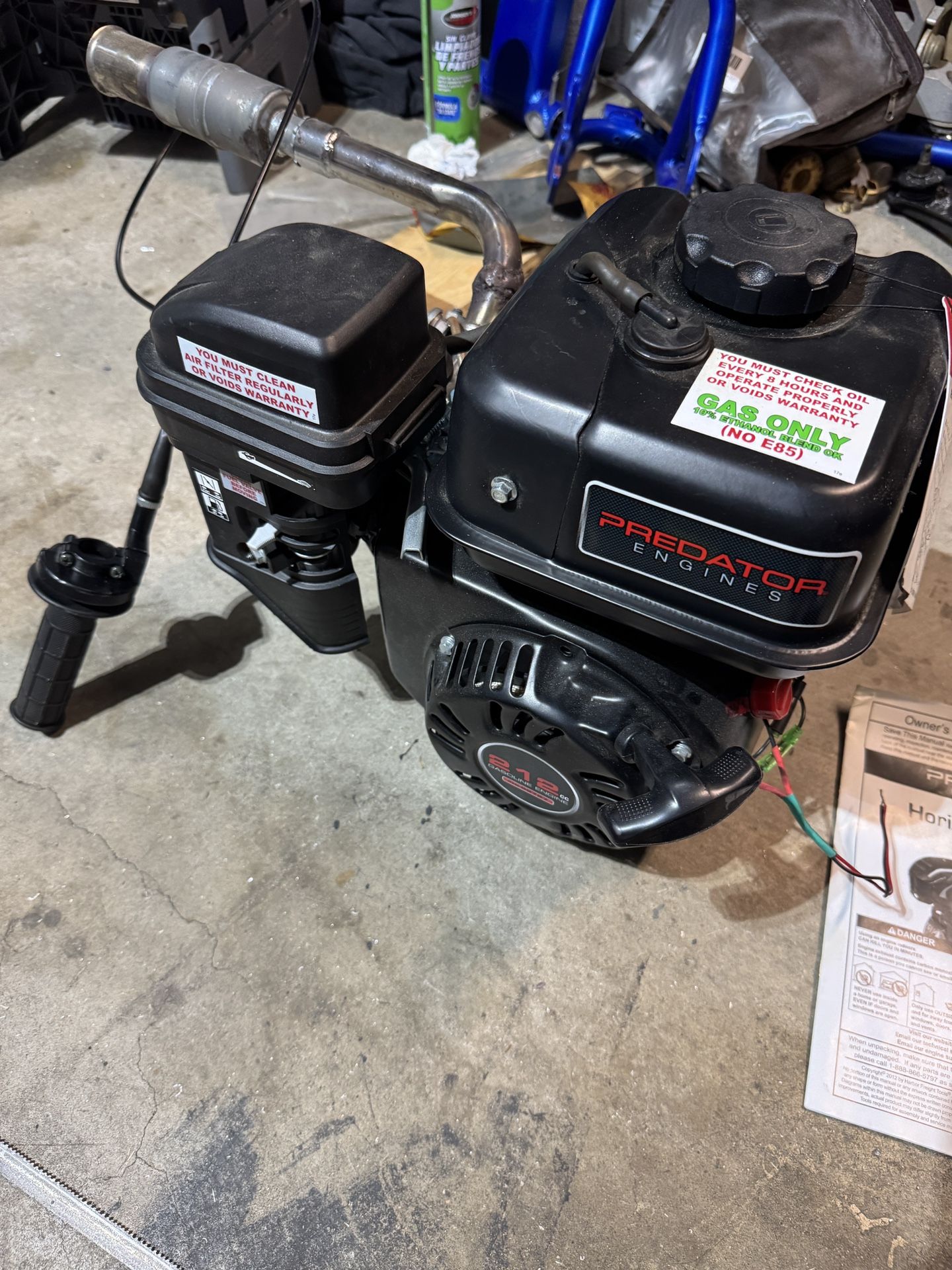 Predator 212cc Engine For Mini Bike 
