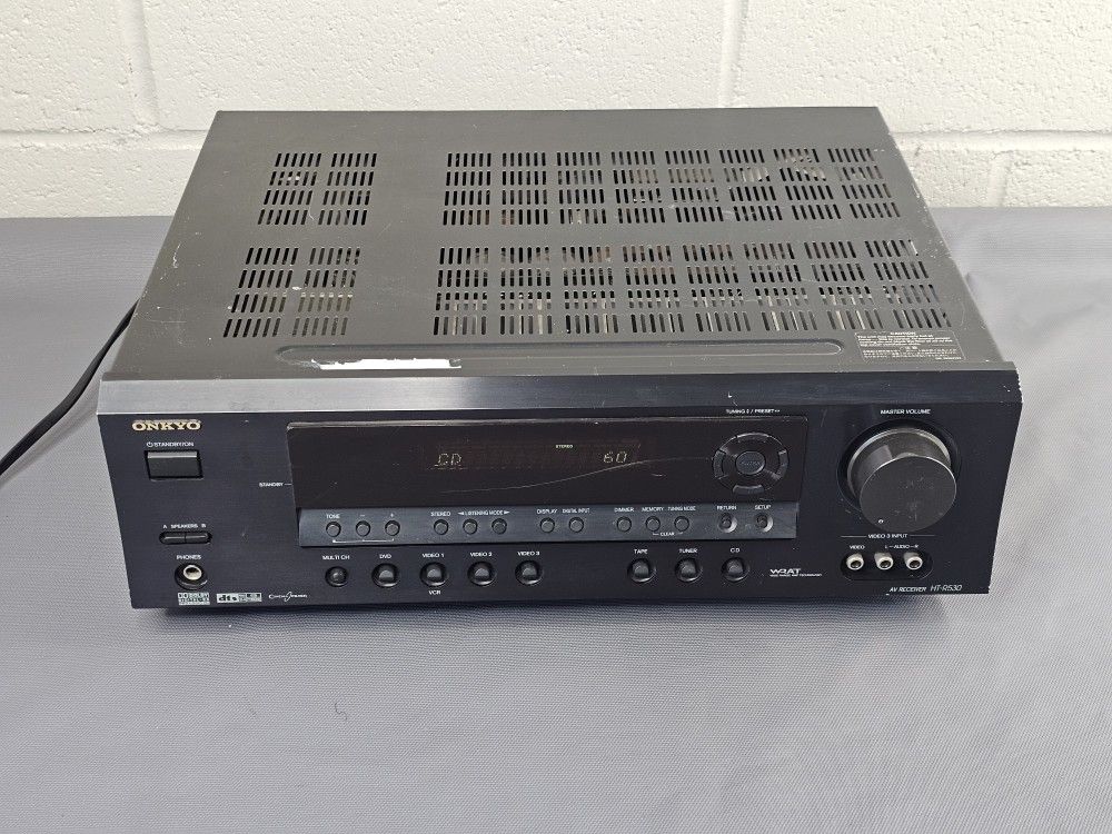 Onkyo HT-R530 7.1 ch 550W Dolby Home Theater Surround Sound Receiver No Remote