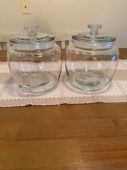 Large glass jars