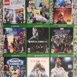 Variety Of Xbox One Games & One Nintendo Switch Game