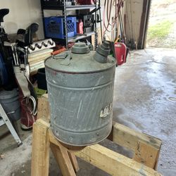 Antique Gas can