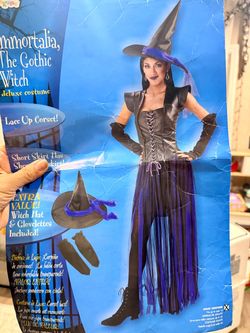 Immortalia Gothic Witch Deluxe Adult Costume