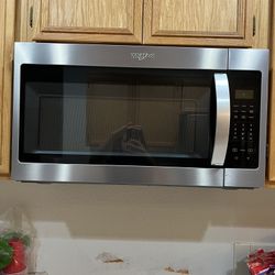 Whirlpool Over Range Microwave 