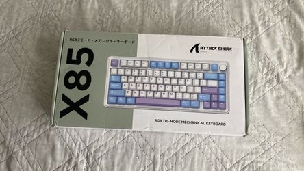 Attack Shark K85 Mechanical Gaming Keyboard  Description: Attack Shark K85 mechanical gaming keyboard OBO