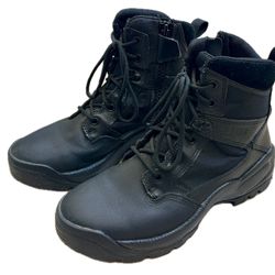 5.11 Tactical Women’s ATAC 2.0 6" Side Zip Black Duty Boots 12404 Size 9