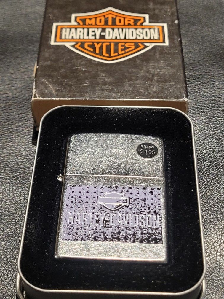 2002 Harley-Davidson Zippo Rare!!!