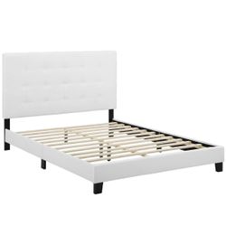 Queen Bed Frame and Mattress
