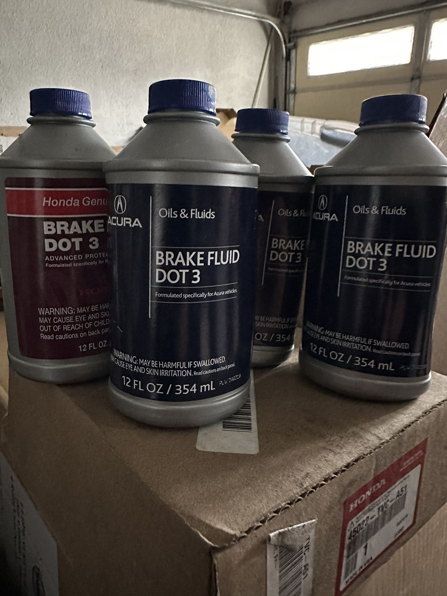 Honda Acura Dot 3 Brake Fluid