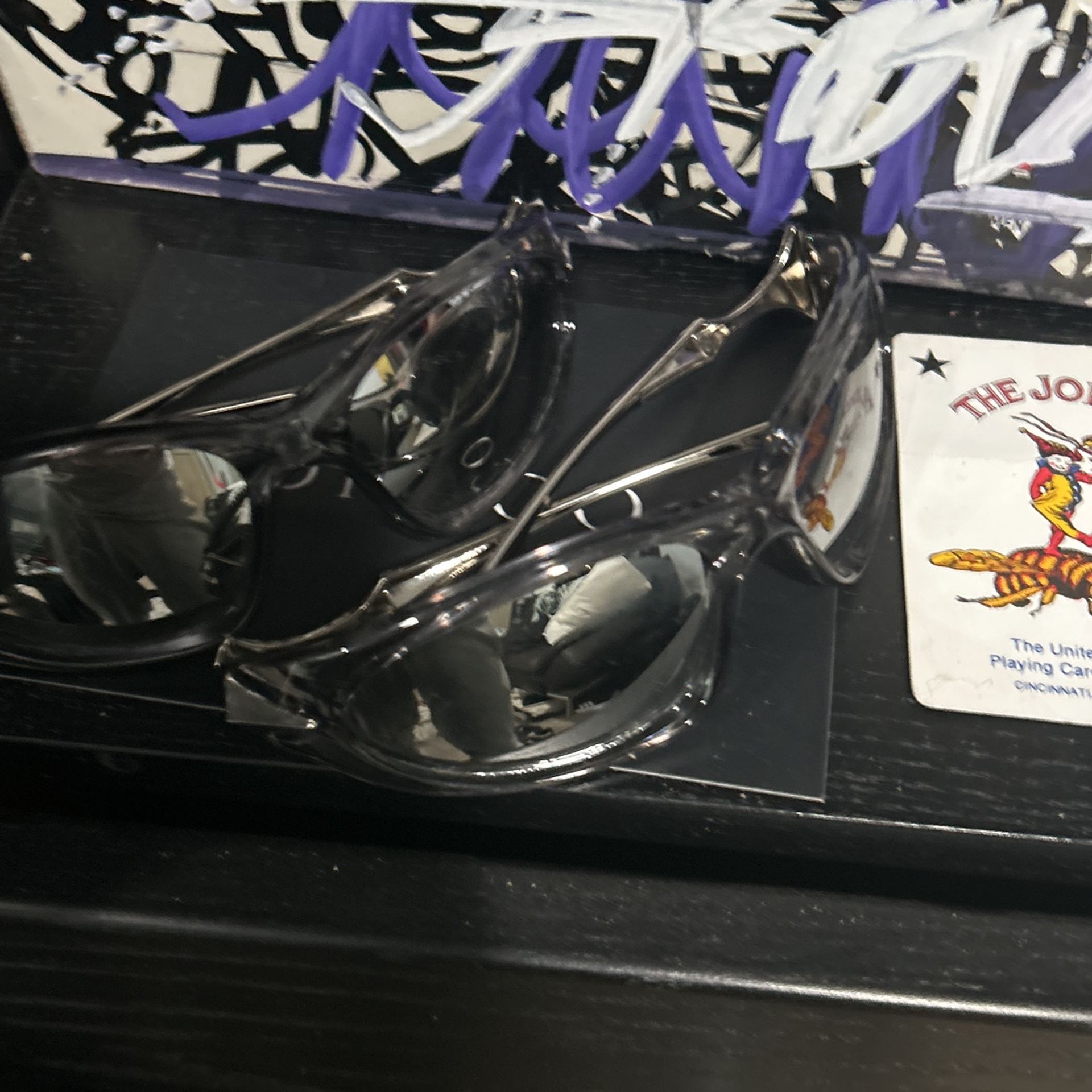 Y2K Full Metal mirror finish sunglasses 2pair Set