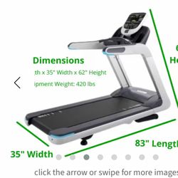 Precor Treadmill 835 Series 