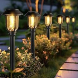 12 Pack Solar Pathway Light