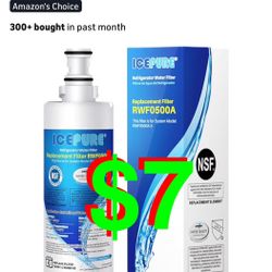 439*6508 Refrigerator Water Filter Compatible with Whirlpool 439*6508, (439*6510, Filter 5, EDR5RXD1, NL240V, WFL400, LC400V, 439*2857, RWF0500A (1PAC