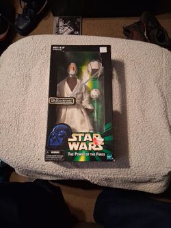 👩‍👧‍👧Star Wars The Power Of The Force Obi-Wan 