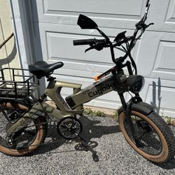 Fat Tire Folding E-bike 