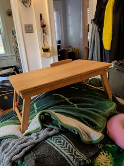 Multipurpose fancy TV /bed tray with drawer, adjustable