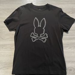 Dark Brown Physco Bunny Shirt  Size M