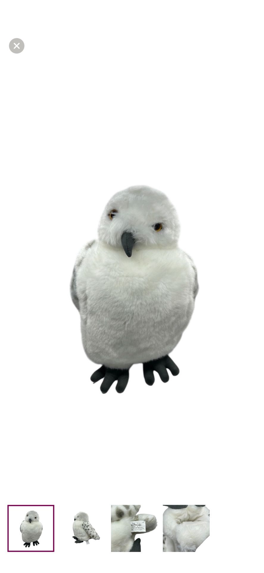 Universal Studios Harry Potter Owl puppet toy soft plush Realistic toy