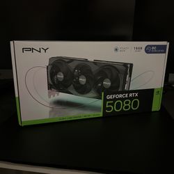 BRAND NEW RTX 5080 16GB OC PNY