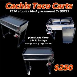 Plancha De Fierro De 18”x31” | Patas Desmontable | Incluye Manguera Y Regulador