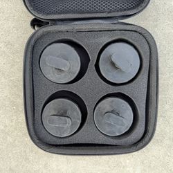 X AUTOHAUX 4 Pcs Rubber Jack Pads with Storage Bag for Chevrolet Corvette C5 C6 C7 GS Z Jack Puck Jacking Lift Pad Jack