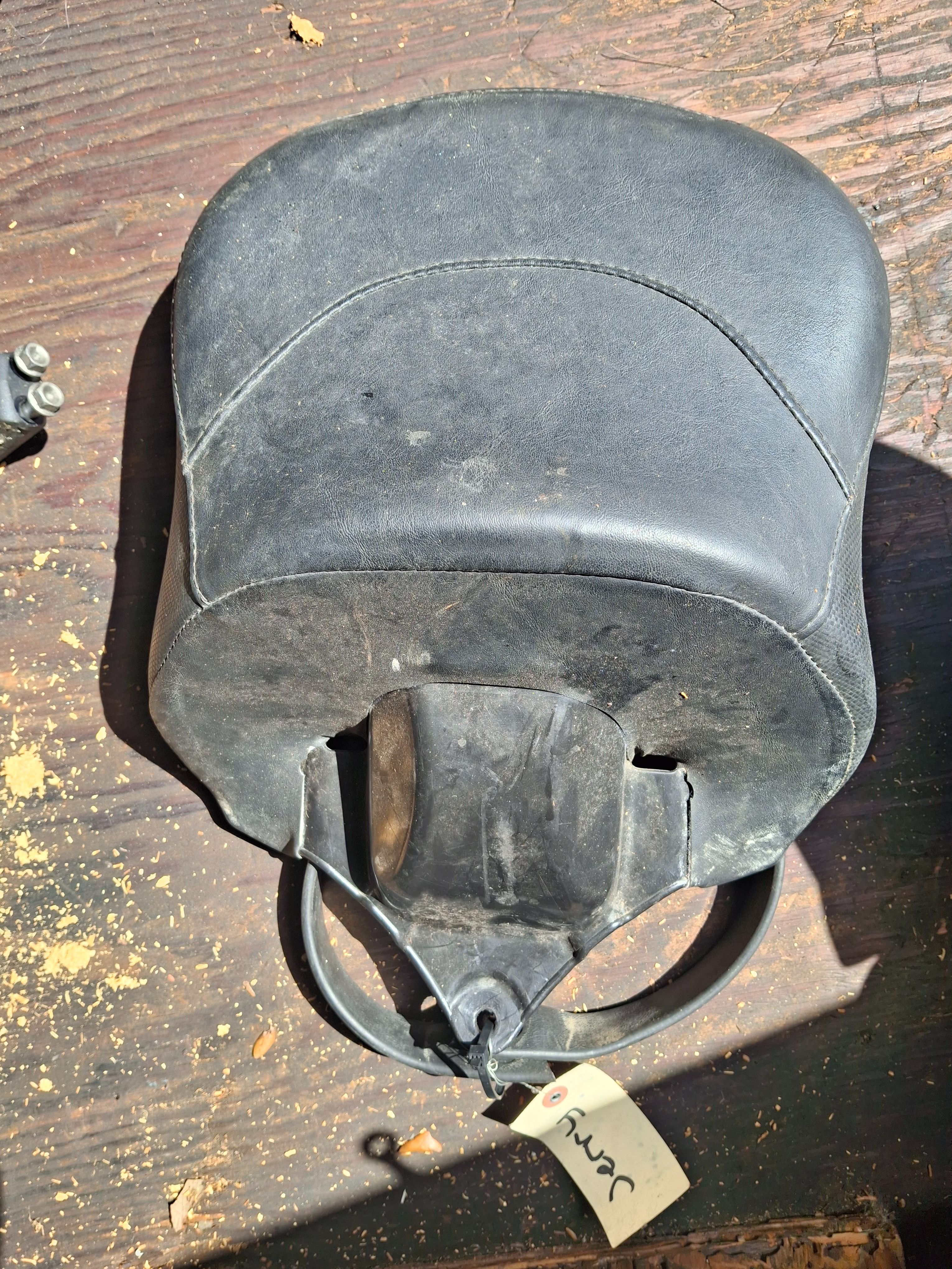 03 Harley Davidson V-Rod Seat VRod Rear Seat Back Pad Pillion VRSC OEM