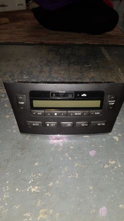 2004 Lexus es330 climate control