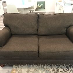 Brown Loveseat Couch