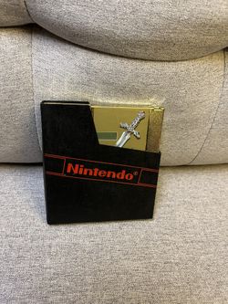Collectible ZELDA II: THE ADVENTURE OF LINK GOLD NINTENDO NES 1985 WITH SLIPCASE