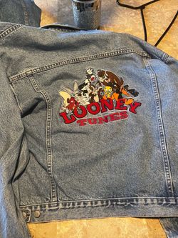 Vintage Looney Tunes denim jacket