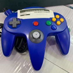 Nintendo 64 Controller Blue Pre Owned 