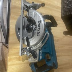 Makita 7 1/4” Circular Saw New 18-36v Tool Only . This Takes Two 18v Batts To Operate N Lakeland 