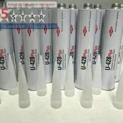 10 TUBES TIPS DOW U-428 Plus Auto-Glass Windshield Urethane Primerless Adhesive