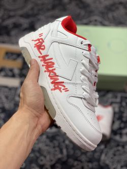 Off-White™ co Virgil Abloh Out Of Office Low-top Leather SneakersOOO 11