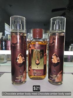 Bath and Body Works body mists and wash