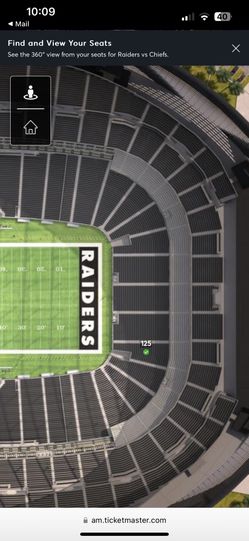 1 Tickets To Raiders Game Nov 26 Raiders Vs Kansas City Chiefs