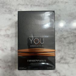 Armani Stronger With You Absolutely 3.4oz EDP Men’s Cologne 