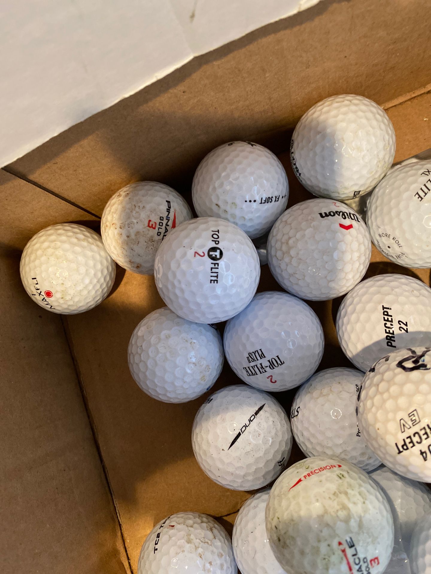 85 golf balls