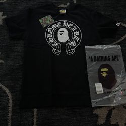 LIMITED EDITION| BAPE x CHROME HEARTS  TEE