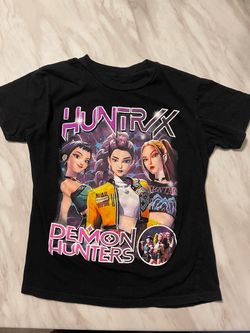 Girls K-pop demon hunters shirt